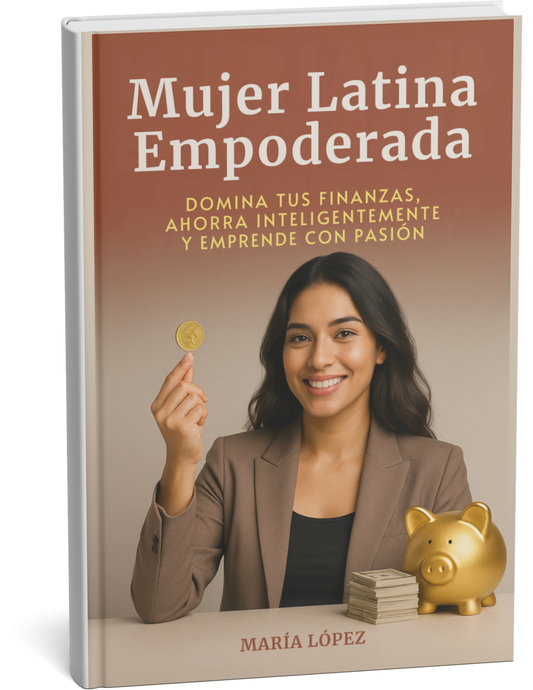 Mujer Latina Empoderada: Domina tus Finanzas, Ahorra Inteligentemente y Emprende con Pasion